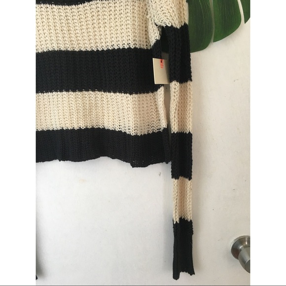 Billabong Knit Sweater Stripe Medium - Picture 6 of 11